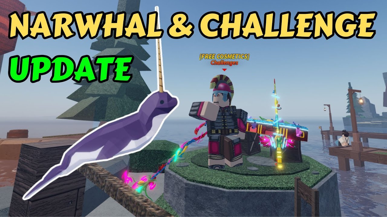NEW Narwhal Hunt Challenge UPDATE Fisch Roblox YouTube 