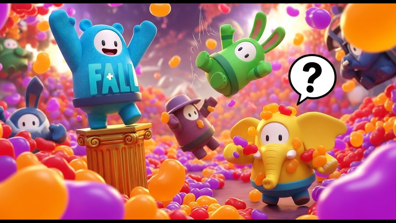 Fall Guys: Gameplay 2025 (PS5) [1080p60FPS]