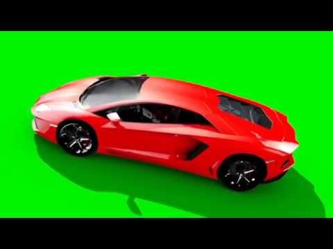 Green Screen Supercar Lamborghini Aventador Hd Footage Pixelboom Cg Youtube