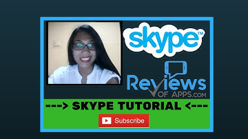 How To Use Skype - Tutorial