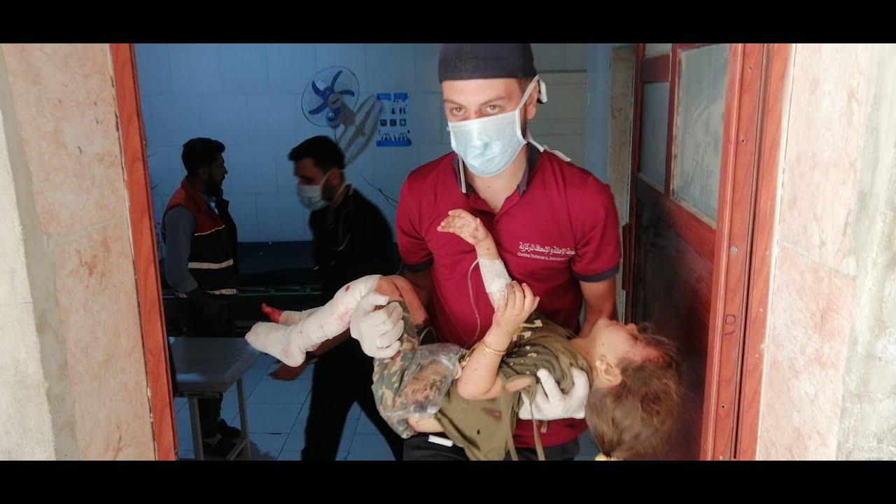 Schrapnel Injuries Huda's Life was Saved After Shrapnel Injuries - YouTube