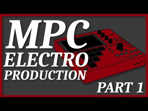 Tuto #MPC débutant   1er beat electro Partie 1 - intro et creation piste drum basique (eng captions)