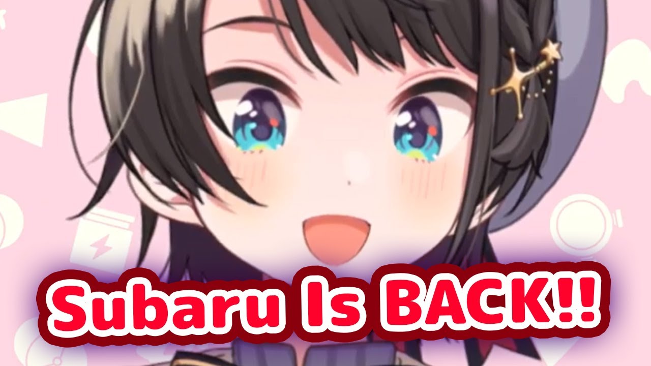 Oozora Subaru - Voice Is Healed and Back From Her Break【ENG Sub/Hololive】