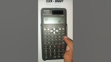 Decimal to binary & oct,hex conversion using scientific calculator Casio fx-991ms 🔥🔥#casiocalculator
