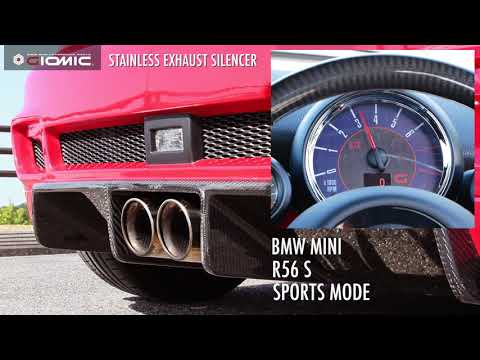 試聴：マフラー音】GIOMIC R56 COOPER S - YouTube