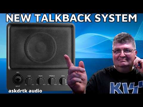 NEW Phenyx Pro PS-M1 Talkback Speaker System