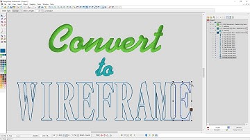 Convert to Wireframe