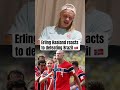 Haaland can't believe Norway are in the quarterfinals 🙌