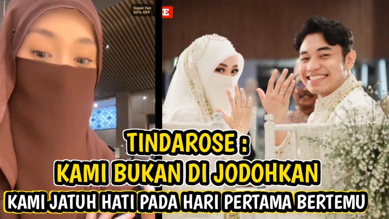 TINANDROSE : KAMI TIDAK DI JODOHKAN tapi kami saling cinta - live Fiki Tinandrose terbaru 