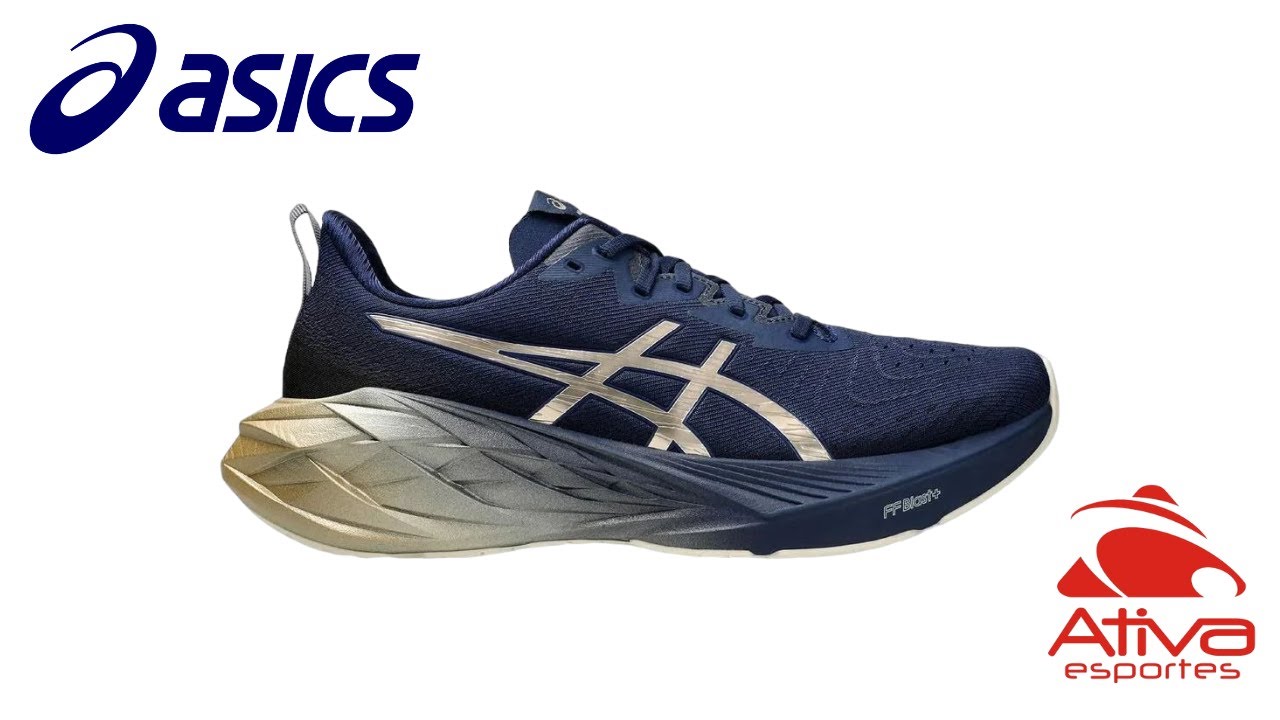 Tênis Asics Novablast 4 Platinum Masculino 1011B945-400 - Ativa
