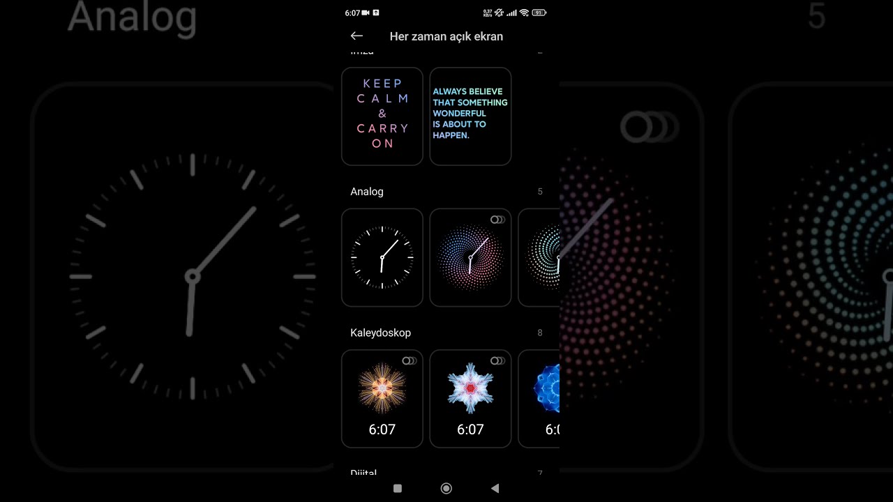 Xiaomi Kilit Ekranı Saati Değiştirme #saat #xiaomi