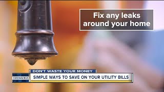 Simple ways to save on your utility bills