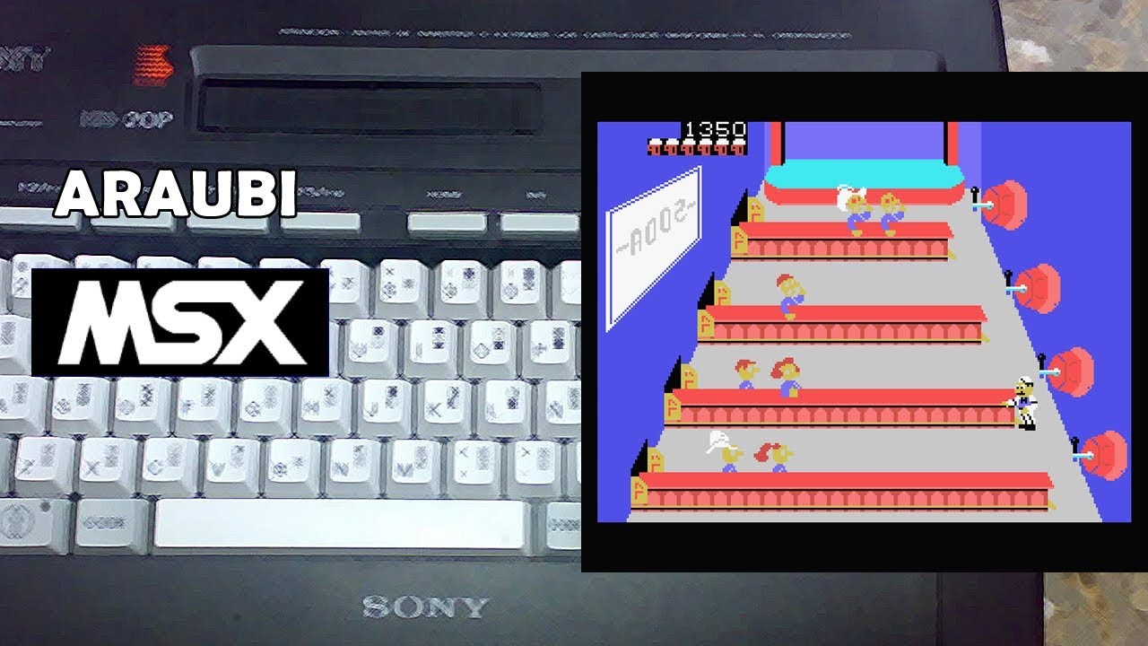 Tapper (GDX, 2012) MSX [664] Walkthrough - YouTube