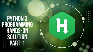 Master Python 3: Hands-On Programming Tutorial for Beginners Part-1 