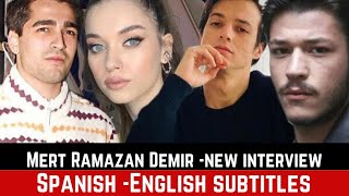 Mert Ramazan Demir New interview - English Subtitles || talks about Kubilay Aka #yalıçapkını Resimi