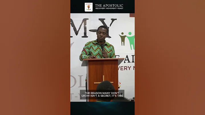 THE REASON MANY DON'T GROW ISN'T A SECRET; IT'S THIS