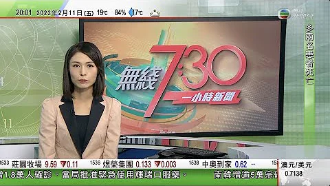 无线7:30 一小时新闻 TVB News｜李家超今率团赴深圳出席疫情交流会 广东医疗团队抵港支援抗疫｜美国向印尼批出140亿美元军售案｜美日印澳四国外长开会 同意深化合作确保印太区｜20220211 - 天天要闻