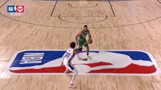 Jayson Tatum doing his best Damian Lillard impersonation | Celtics vs 76ers Game 2