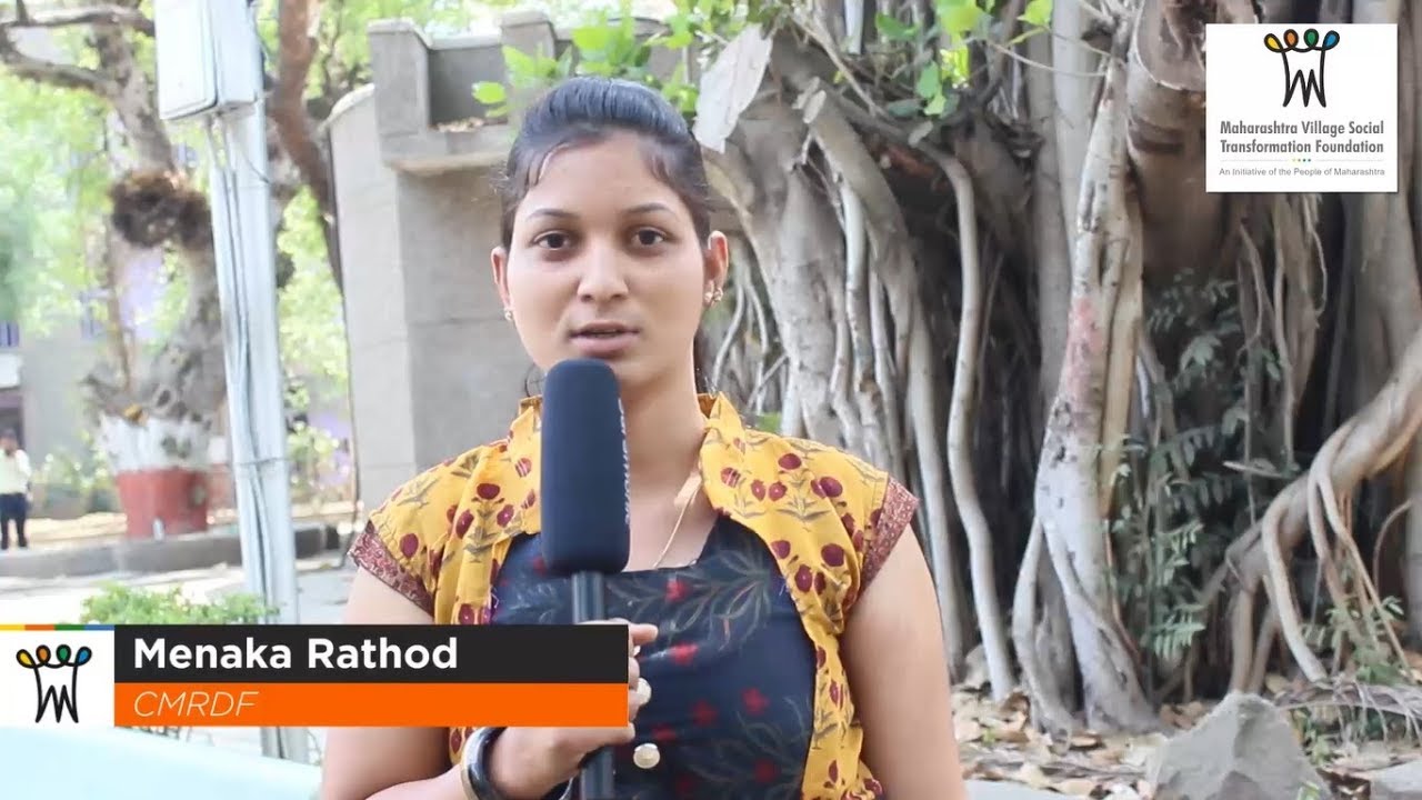 Menaka Rathod, CMRDF from Solapur district, Sharing her experience of ...