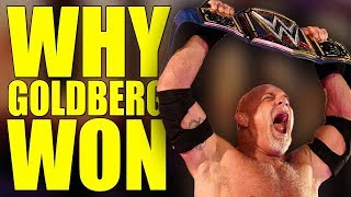Real Reasons Why Goldberg Won WWE The Universal Title At Super ShowDown 2020!