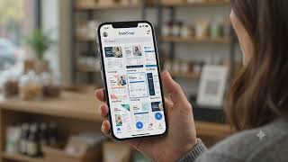 How This Small Business Owner Uses InvoSnap to Pick from a gallery of clean, professional templates screenshot 5