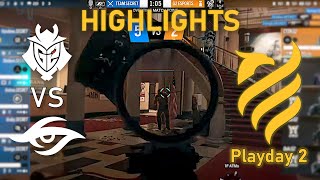 GREAT GAME! New G2 vs New Secret - HIGHLIGHTS - Playday 2 - EUL 2022 Stage 3 - R6 Esport