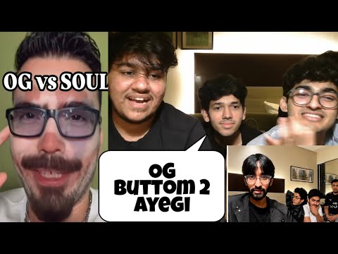Soul Brutal Troll OG Buttom 2 in Finals 😱 Int"l Caster Reply Soul Vs OG Drop Clash 🚨