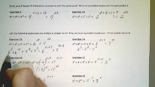 Grade 8 Module 1 Lesson 2a: Multiplication of numbers in exponential form
