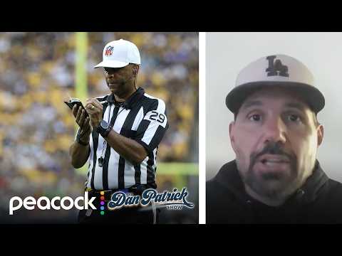 Dean Blandino talks NFL suspending officials, how refs are graded | Dan Patrick Show | NFL on NBC