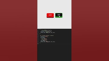 Colorful On/Off Design😍#programming #coding #css #htmlcss #shorts #trending #html #animation #design