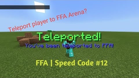 FFA Plugin | Speed Code #12