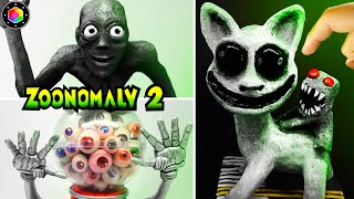 THE NEW CREATURES of ZOONOMALY 2?  | Sculpture Creatures Lights are off | PlastiVerse