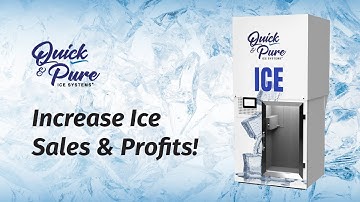 Quick and Pure Ice Vending Machines - Never Run Out Of Bagged Ice Again