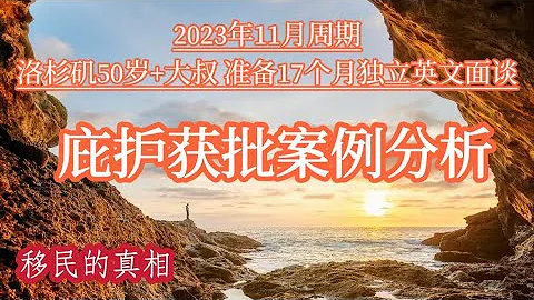 洛杉矶庇护获批案例2023年11月-准备17个月50多岁大叔独立英文面谈获批 - 天天要闻