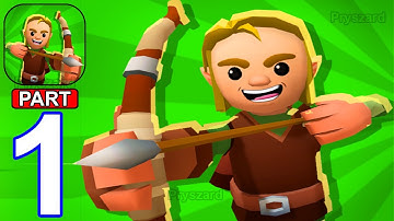 Idle Archer Tower Defense RPG - Gameplay Walkthrough Part 1 Archer War Commander Tower Defense Game