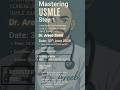 USMLE LIVE Webinar - Mastering USMLE Step 1  #usmle #nbme #step1