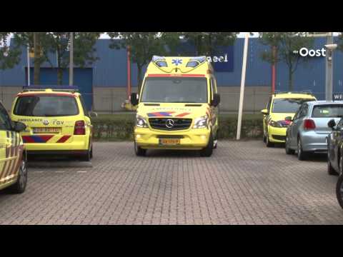 Ambulancepersoneel in Twente legt morgen opnieuw werk neer, in IJsselland bewust niet