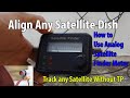 Analog satellite finder meter english how to use satfinder english