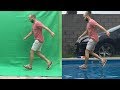 Green screen Chroma key tutorial in 4 minutes - walking on ...