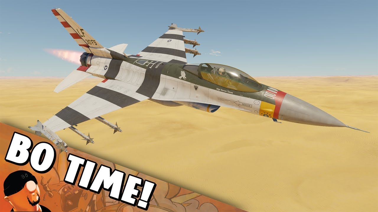 The WORST-BEST Birdie in War Thunder?! (Stock F-16C Experience🔥) | The missile knows where it is...