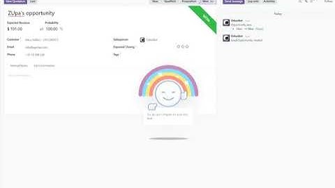 Automatic Project from CRM Lead for Odoo 17 app demo