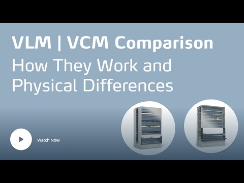 Vertical Lift Module vs Vertical Carousel Module Part 1 : Physical Specifications