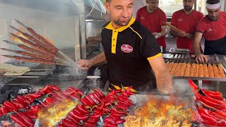 Master of Kebabs!  Amazing Turkish Street Food Compilation