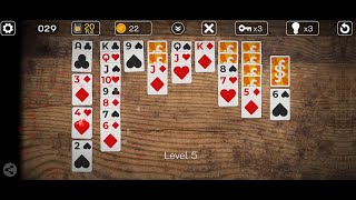 Flick Solitaire (Flick Games)  - free offline classic card game for Android and iOS - gameplay. screenshot 3