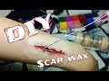 Scar wax Diy | homemade [Halloween ideas ]