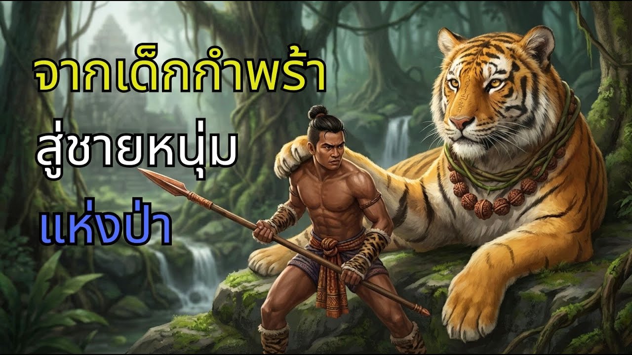 จากเด็กถูกทอดทิ้ง สู่ชายหนุ่มผู้เติบโตภายใต้การปกป้องของเสือ|  นิทานพื้นบ้าน, ตำนาน, เรื่องเล่า I