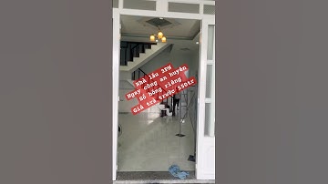 Bán Nhà Lầu Mới Xây 1 Trệt 1 Lầu – Full Thổ Cư – Đường Lớn Xe Hơi – Ngay công an huyện Cần Đước