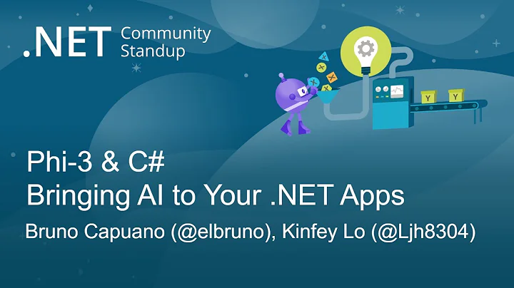 .NET AI Community Standup - Phi-3 & C#: Bringing AI to your .NET Apps