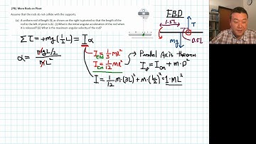Physics 4A - Rotation of Rod 1