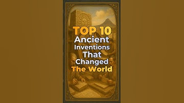 Top 10 Ancient Inventions That Shaped Our World 🌍